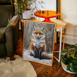 Crimson Snow Fox