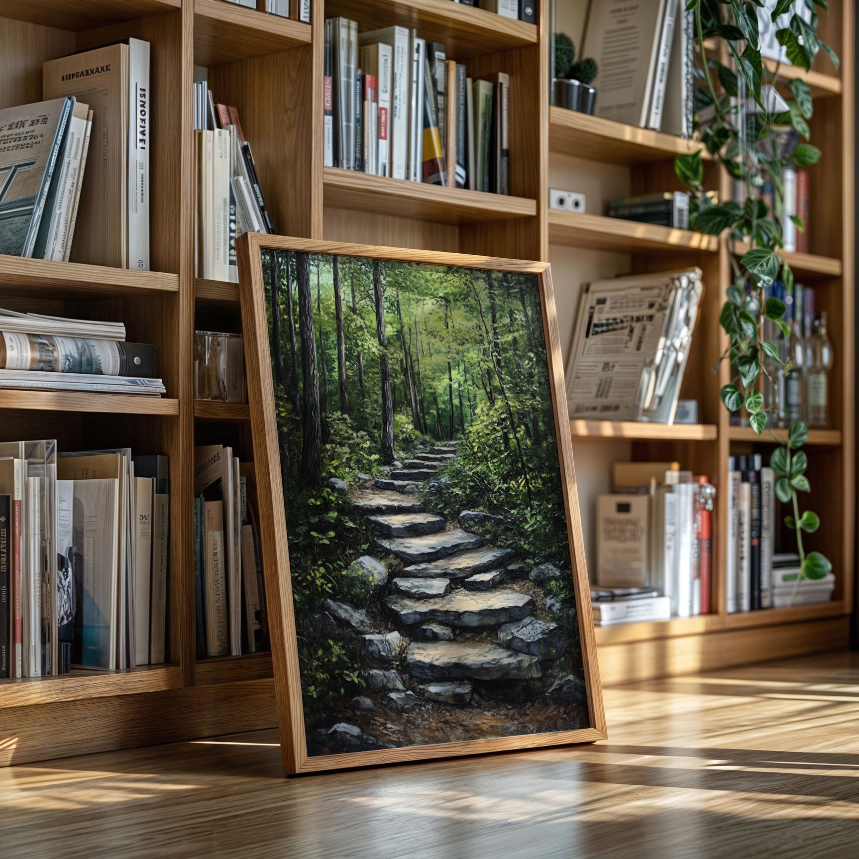 Emerald Pathway Reverie