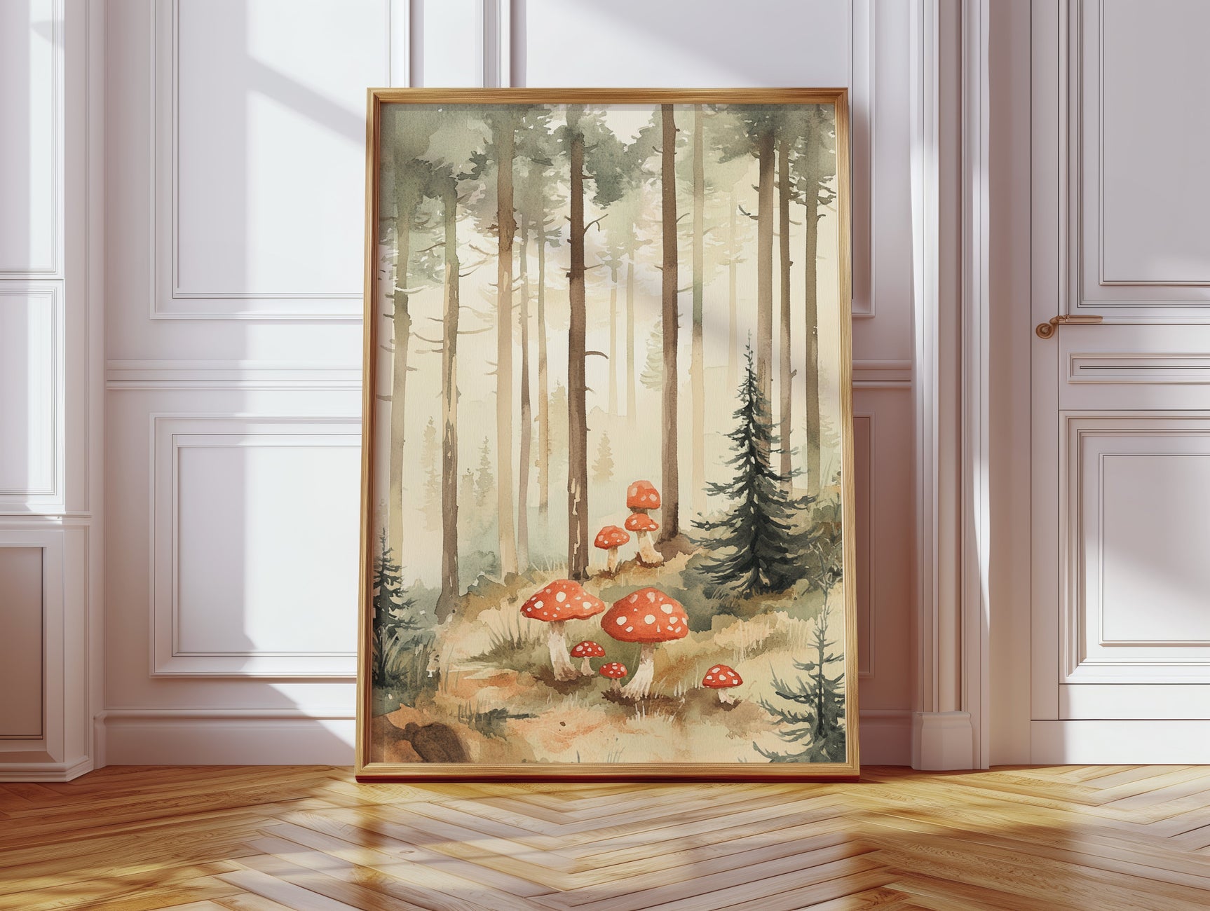 Mushroom Serenade in the Pines