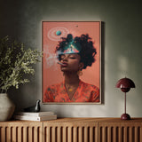 Cosmic Thoughts in an Orange Glow