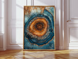 Ethereal Geode - Abstract Mineral Art