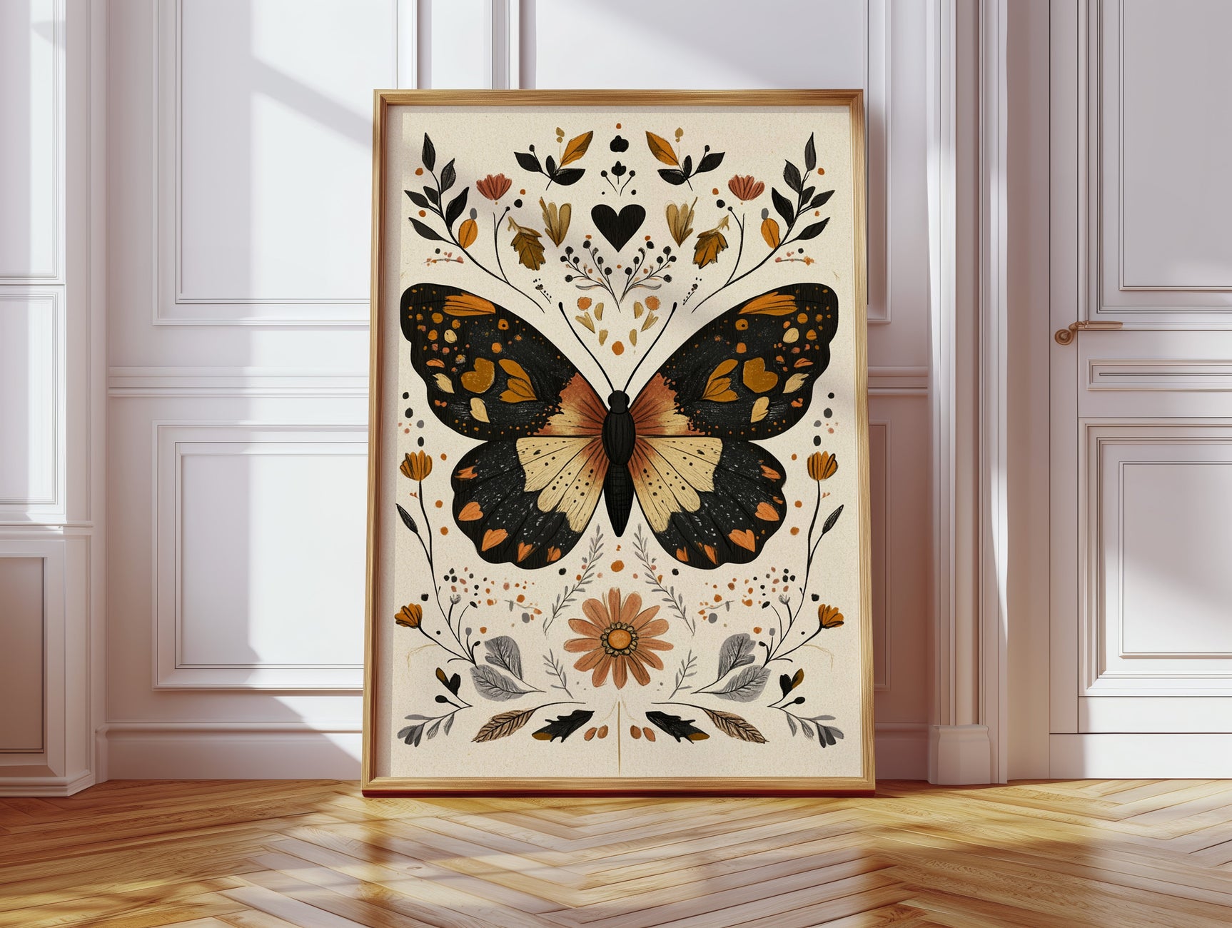 Autumn's Winged Butterfly