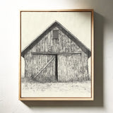 Rustic Echoes: Barn