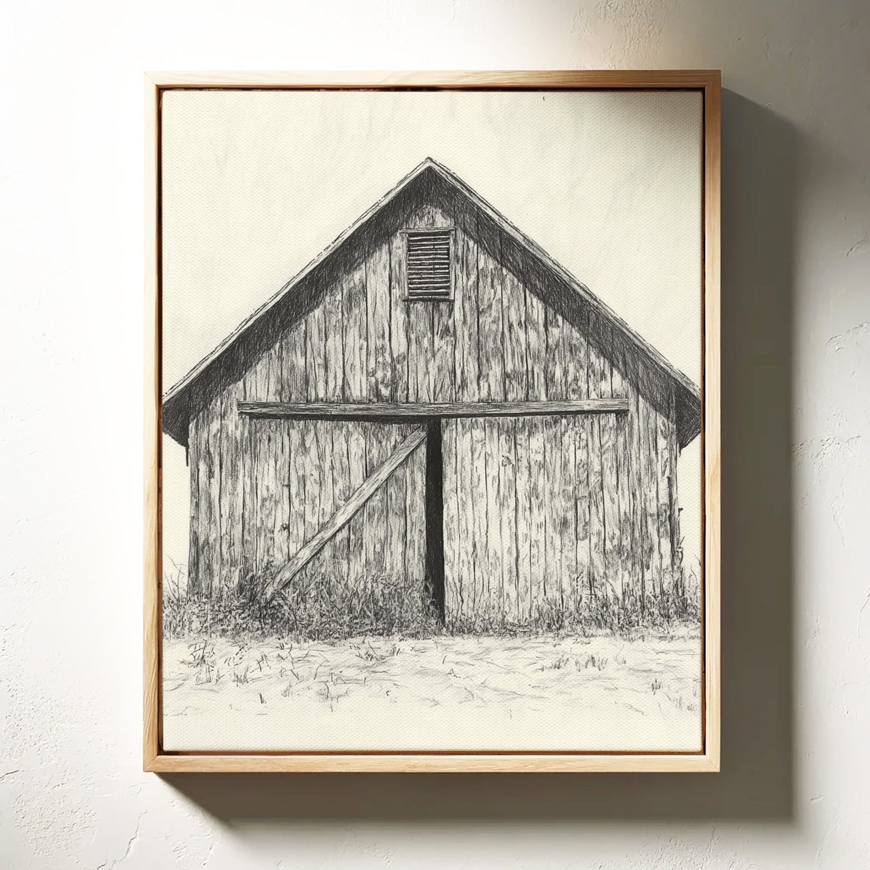 Rustic Echoes: Barn