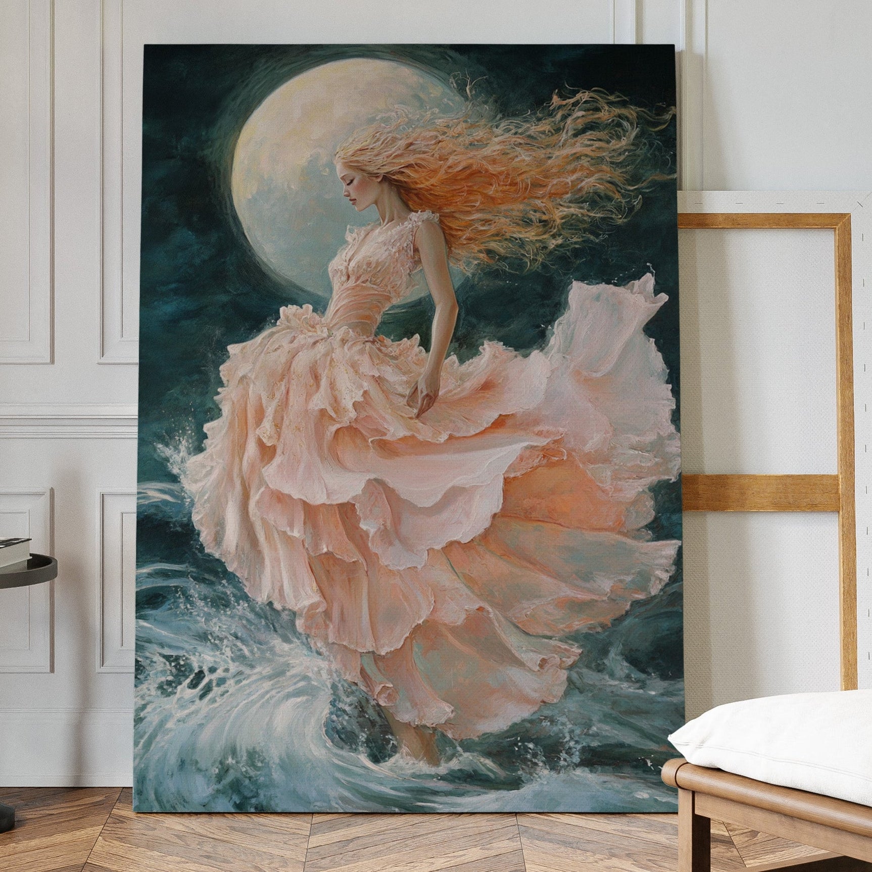 Moonlit Seraphic Waves