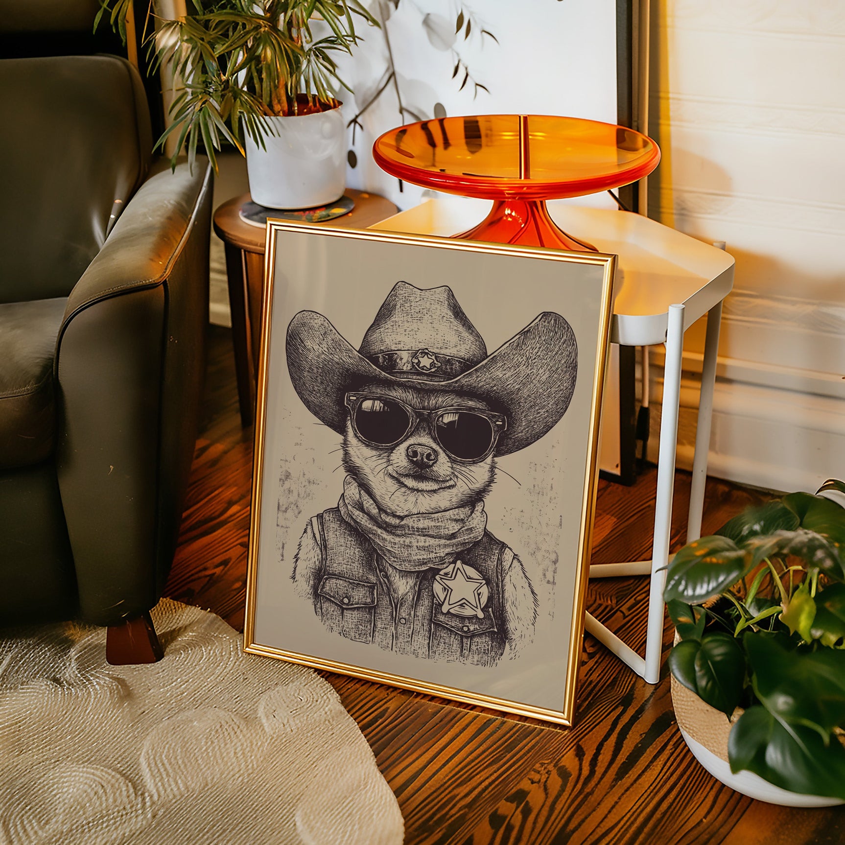 Rustic Sheriff Reverie