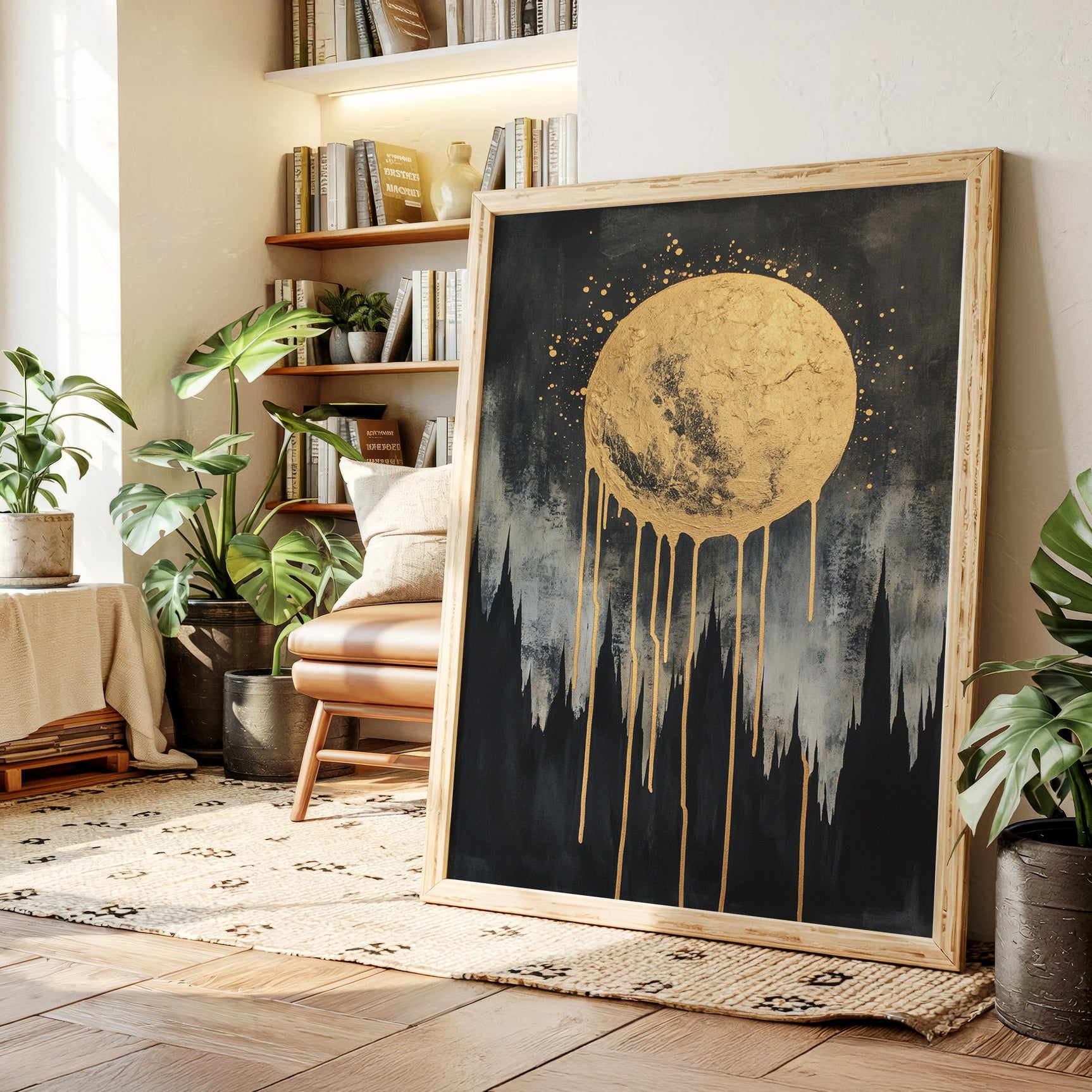 Golden Eclipse Reverie