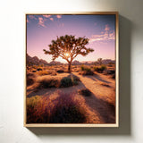 The Sun's Embrace on Desert Sage