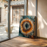 Ethereal Geode - Earthy Abstract Art