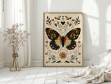 Autumn's Winged Butterfly