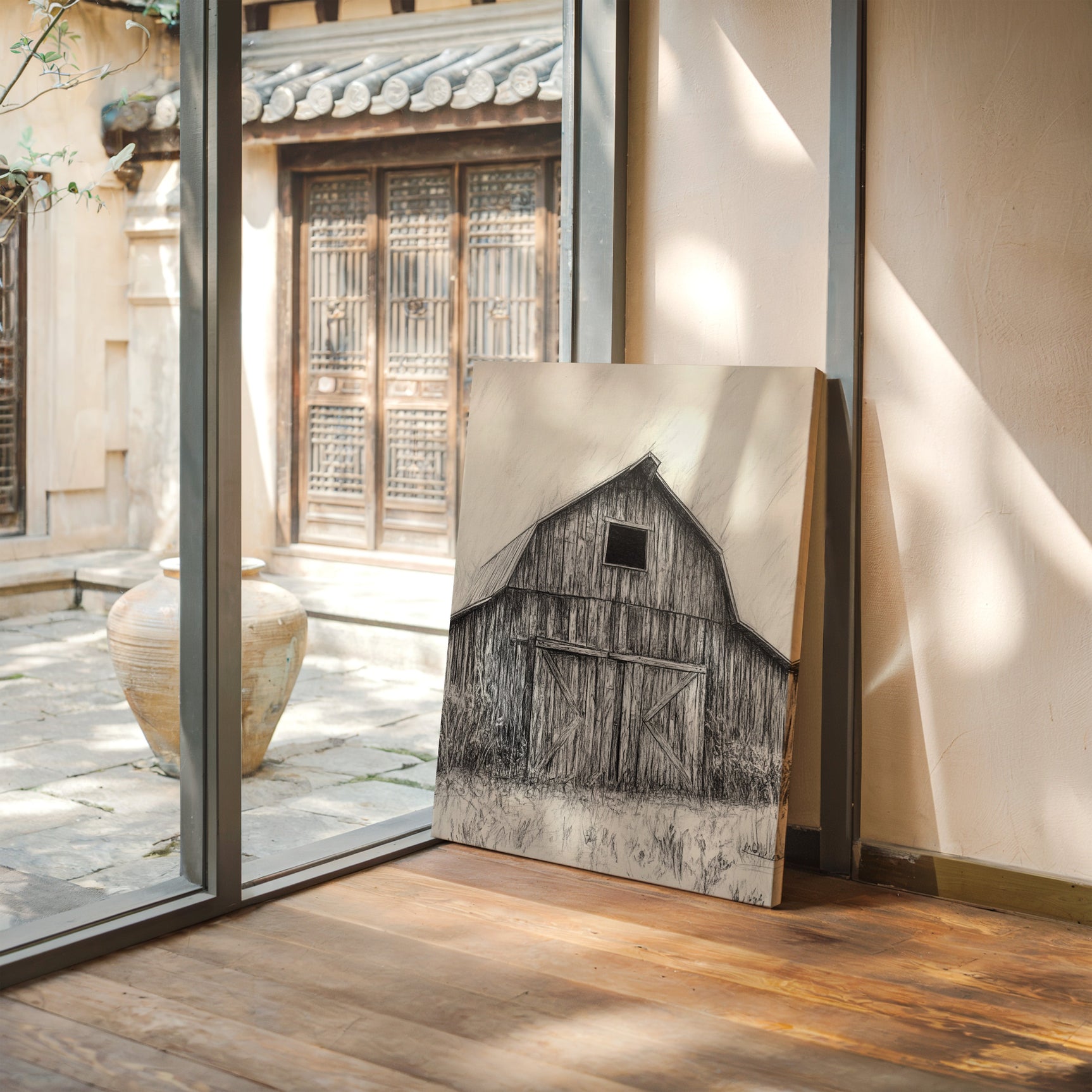 Weathered Barn