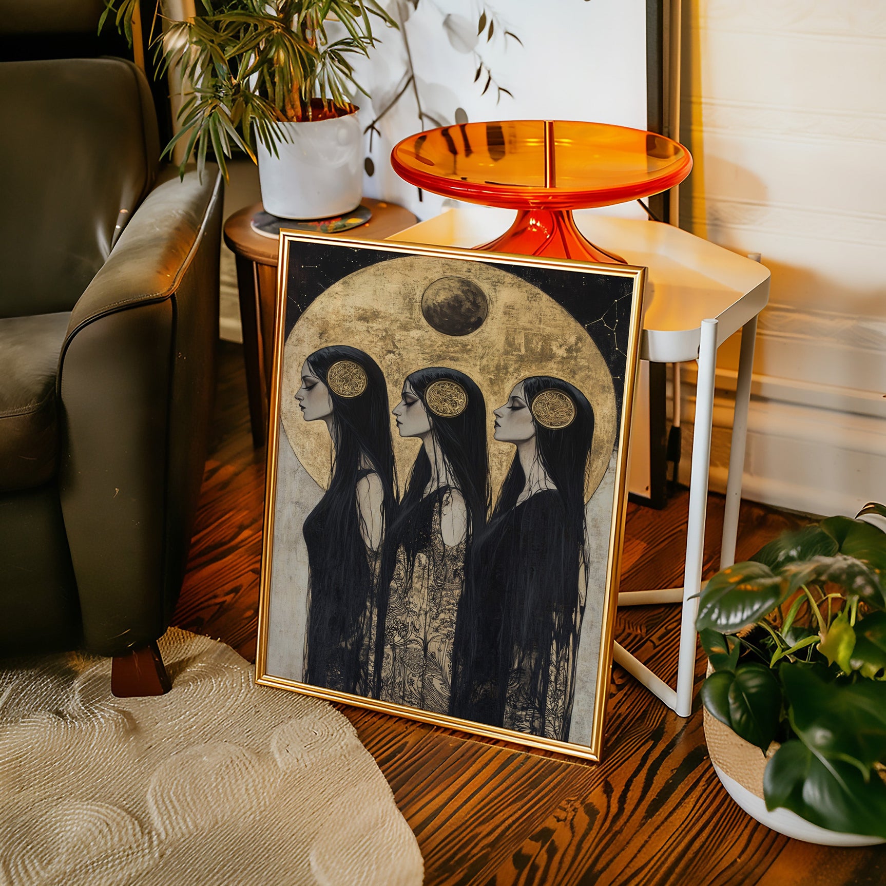 Lunar Echoes: Celestial Retrograde