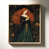 A Flame Among Golden Vines