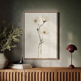 Whispering Blooms: Ivory Serenity