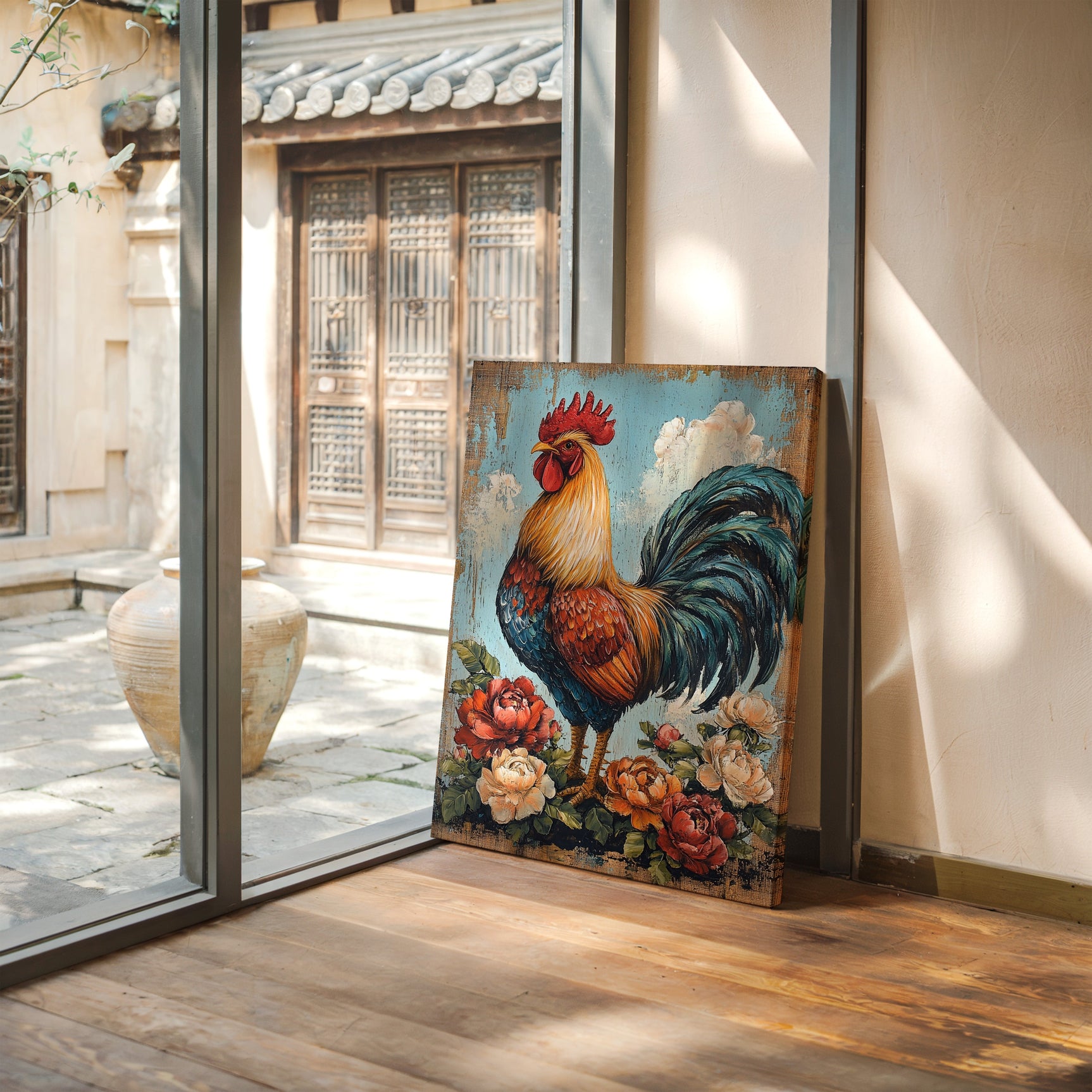 Rustic Rooster Reverie