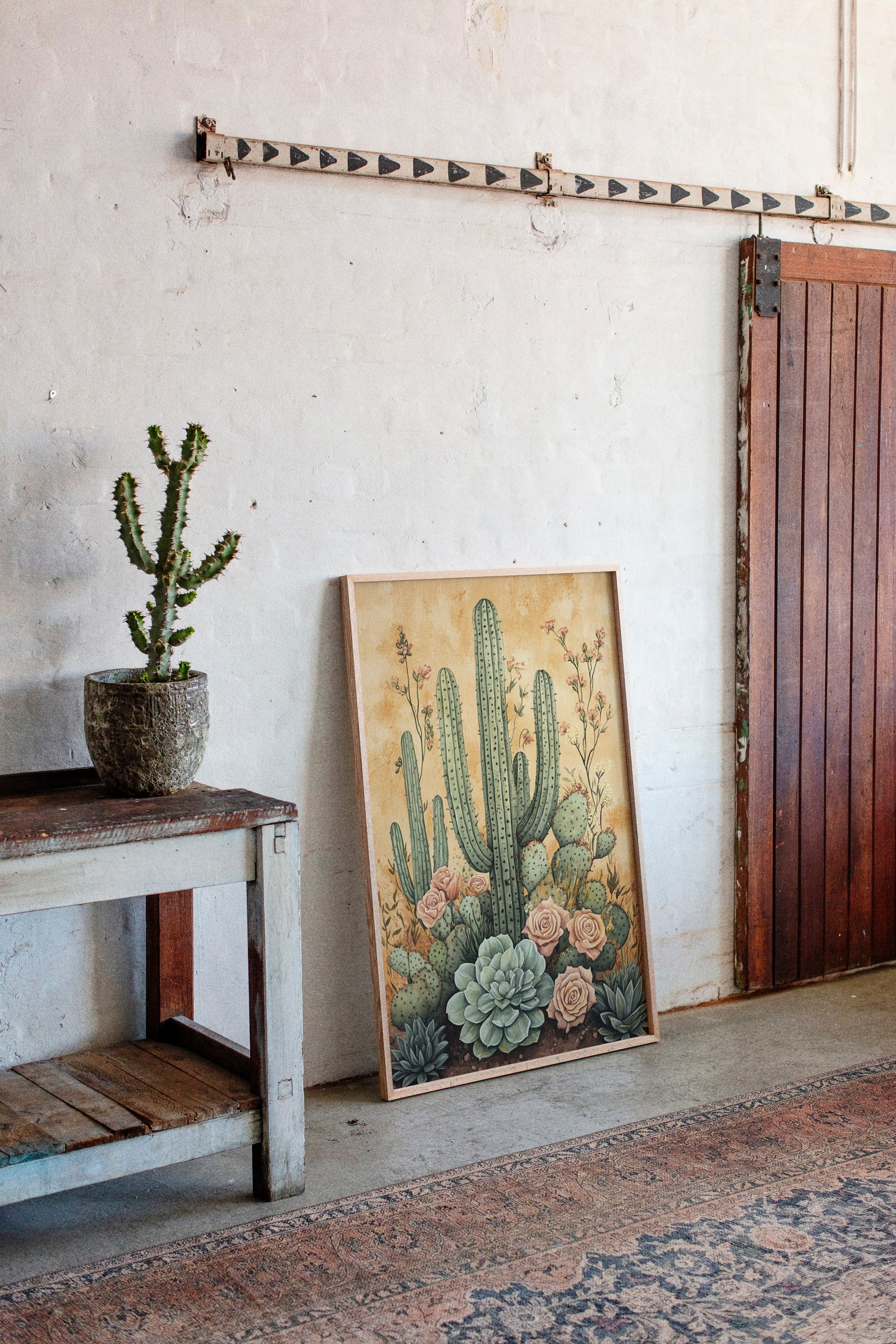 Rustic Desert Bloom
