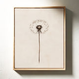Sepia Dandelion Dreamscape