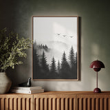 Misty Woodland Reverie