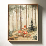 Mushroom Serenade in the Pines