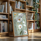 Tranquil Meadows - Modern Floral Canvas Art
