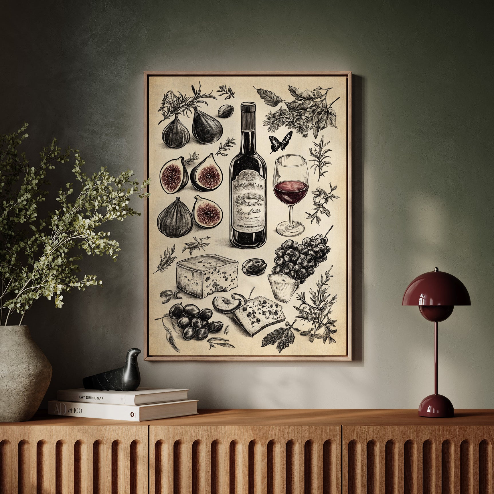 Vintage Vineyard Reverie