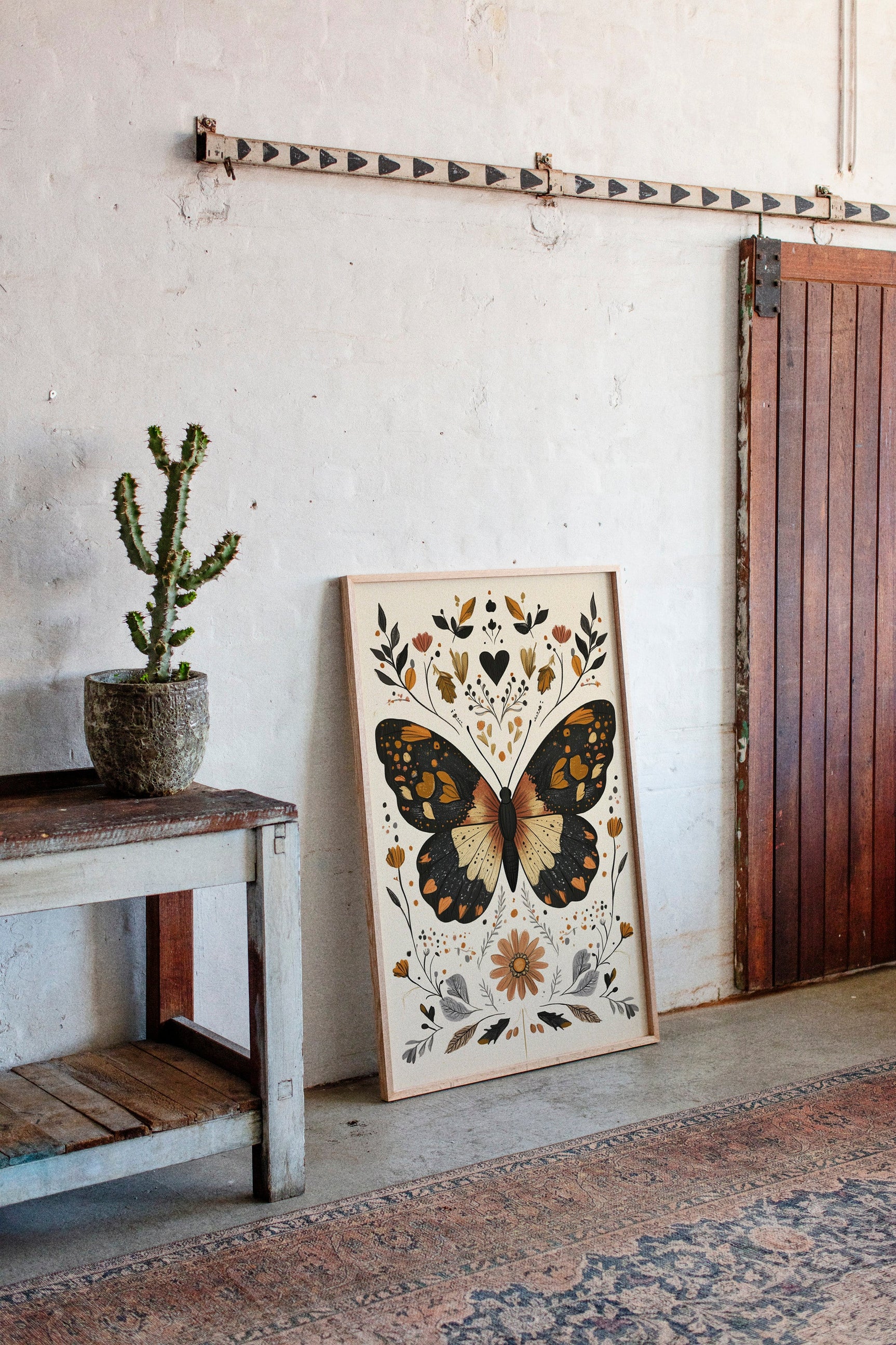 Autumn's Winged Butterfly