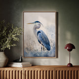 Azure Elegance in Mist