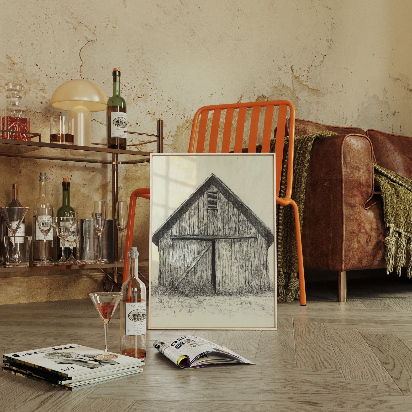 Rustic Echoes: Barn