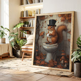 A Squirrel's Unexpected Interlude