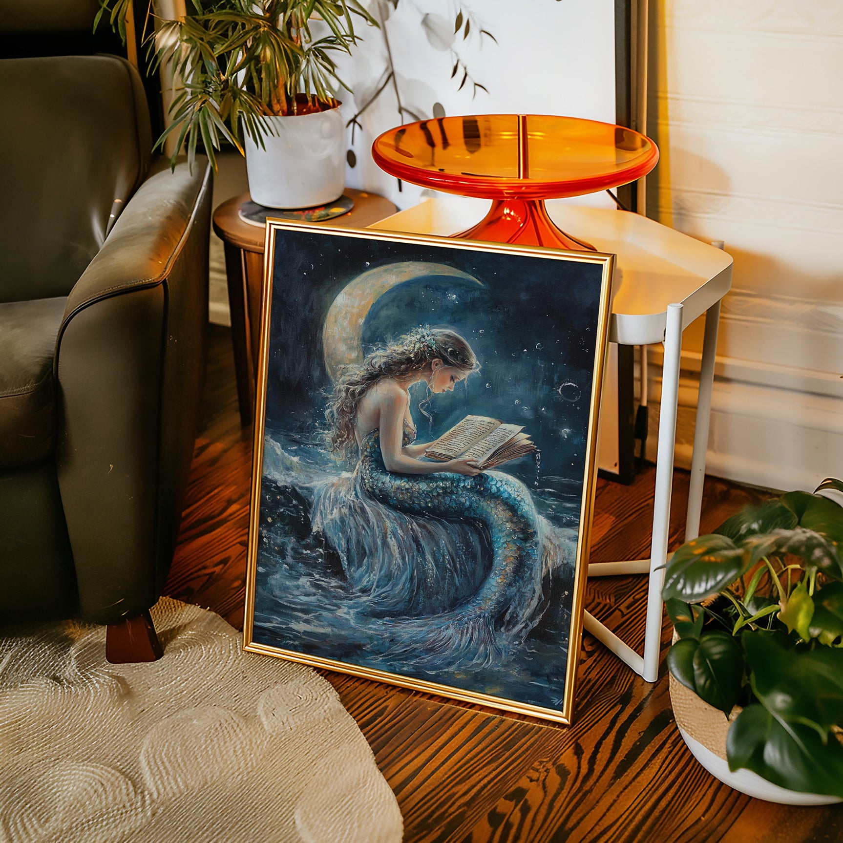 Moonlit Verses Beneath the Waves