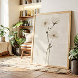 Whispering Blooms: Ivory Serenity