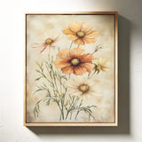 Golden Bloom Reverie