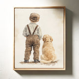 Timeless Companions in Sepia