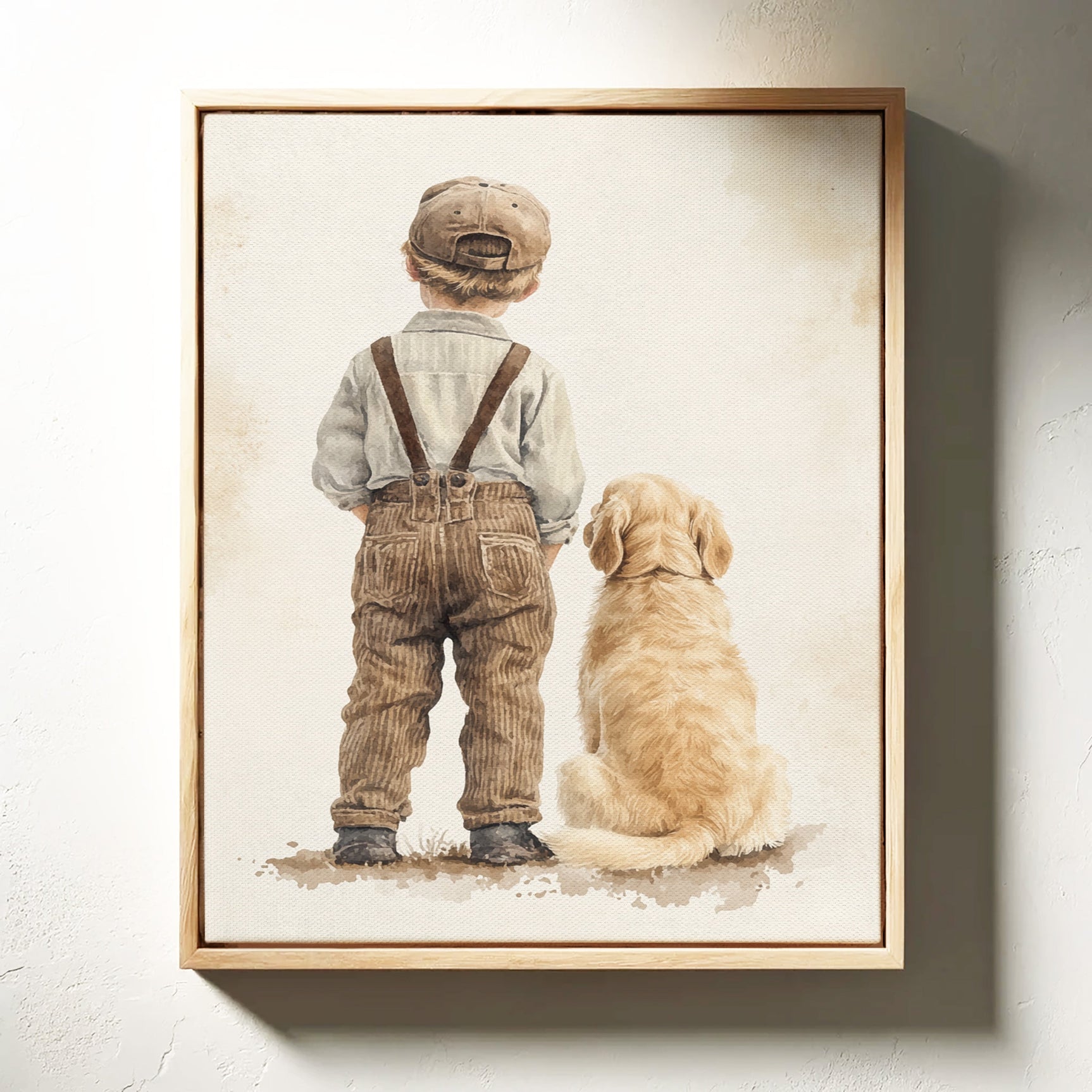 Timeless Companions in Sepia
