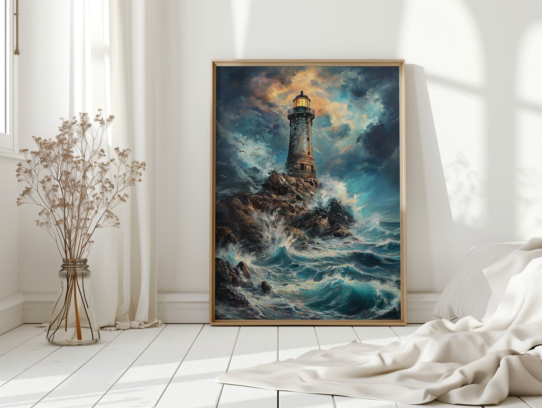 Storm's Embrace Lighthouse