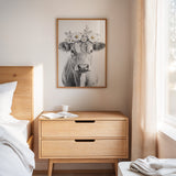 Rustic Daisy Cow