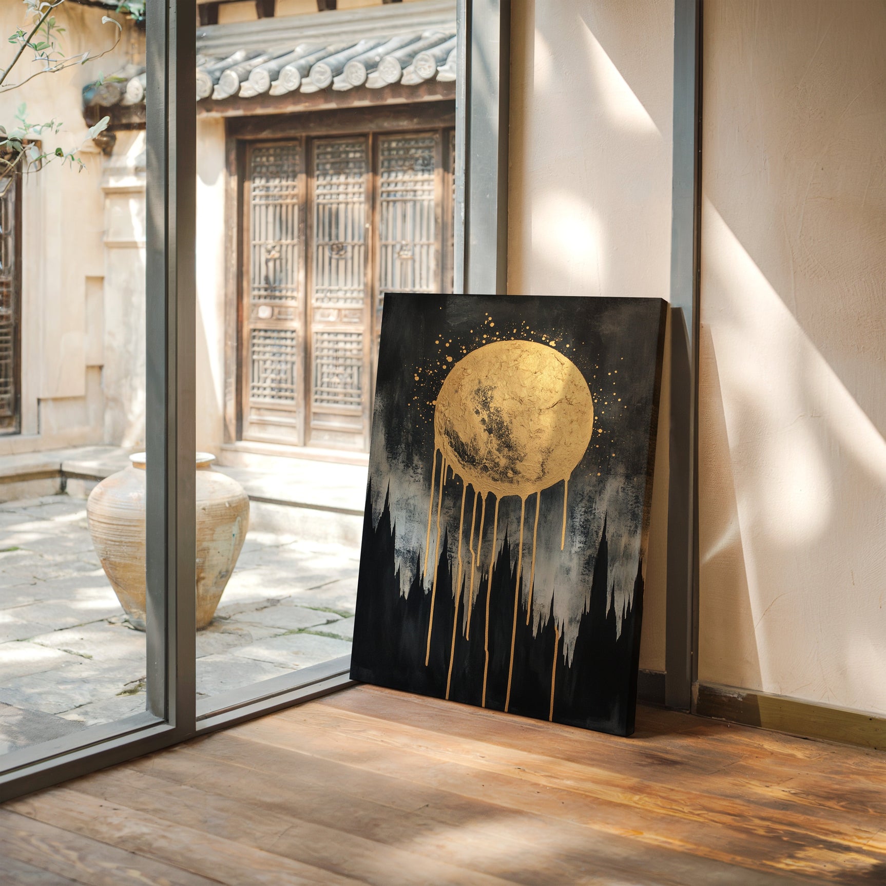 Golden Eclipse Reverie