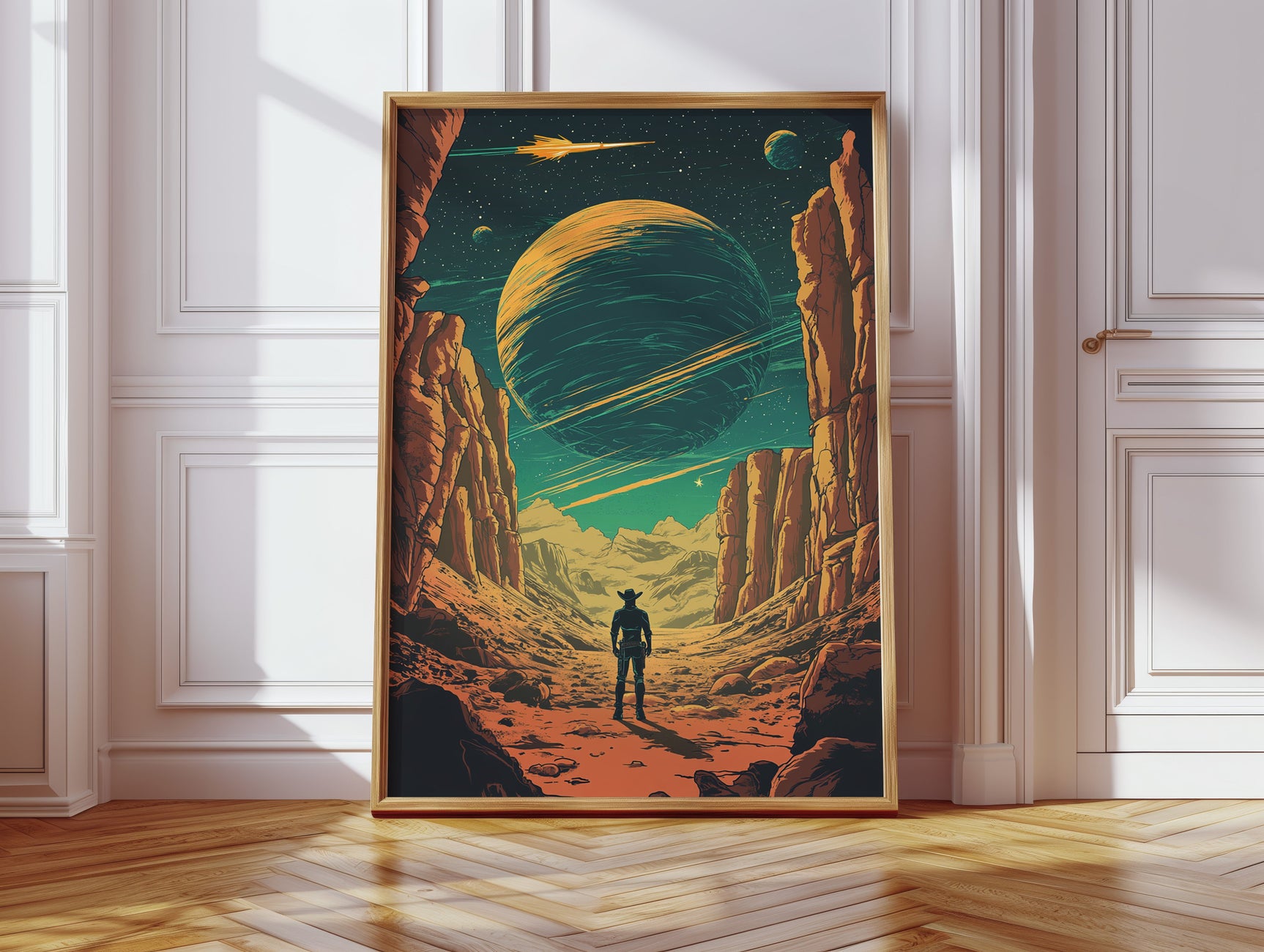 Starlit Wanderer's Path