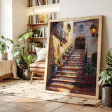 Steps Adorned in Colorful Tales