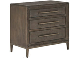 Montclair Cocoa Three Drawers Nightstand