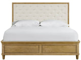 Birchaven Bilma Natural/Brindle King  Panel Upholstered Storage Bed