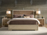 Modern Mist/Haze King Panel Bed