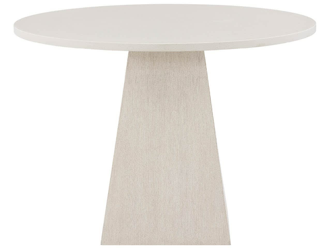 Modern White/Mist Quartz Dining Table