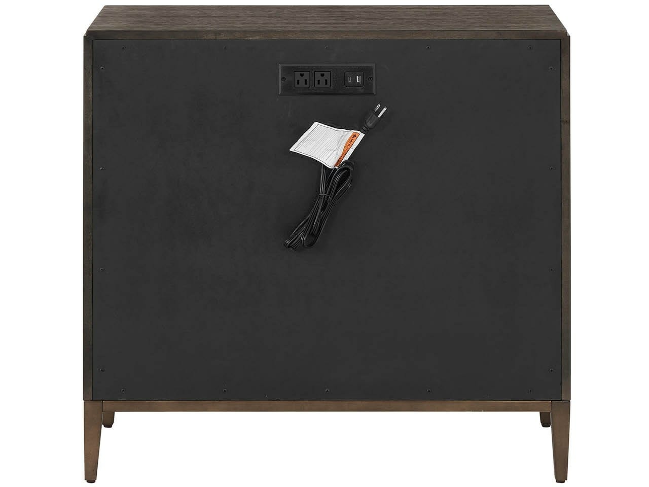 Montclair Cocoa Three Drawers Nightstand
