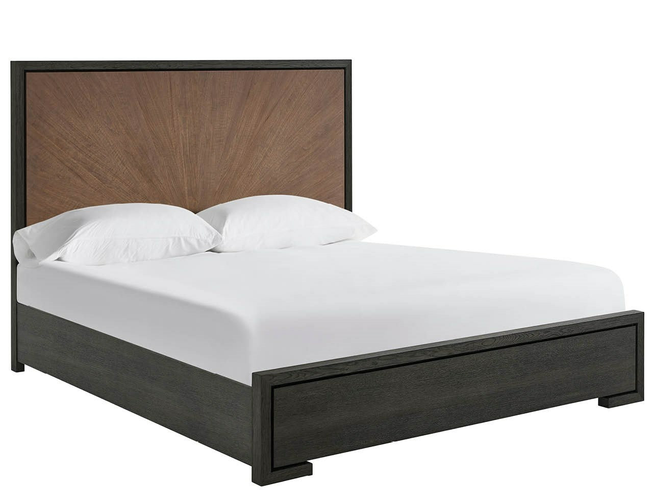 Modern Veil/Haze Panel Bed King