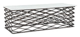 Duchess White & Antique Bronze Coffee Table