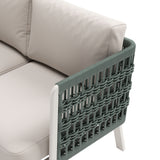 Bridgehampton White Sofa