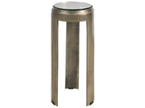 Nuvola Light Emperador/Antique Nickel Drink Table
