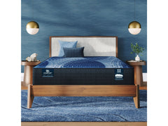 iComfort Aspire 14" Light Blue/Multicolor Memory Foam Full Medium Mattress - Ornate Home