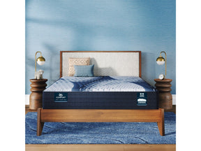 iComfort Elana 11.5" Light Blue/Multicolor Memory Foam Twin XL Firm Mattress - Ornate Home